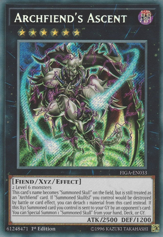 Archfiend's Ascent [FIGA-EN033] Secret Rare | The CG Realm