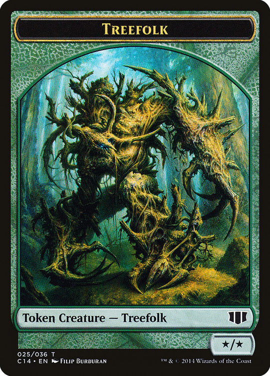 Treefolk (C14-025) - Commander 2014 Tokens