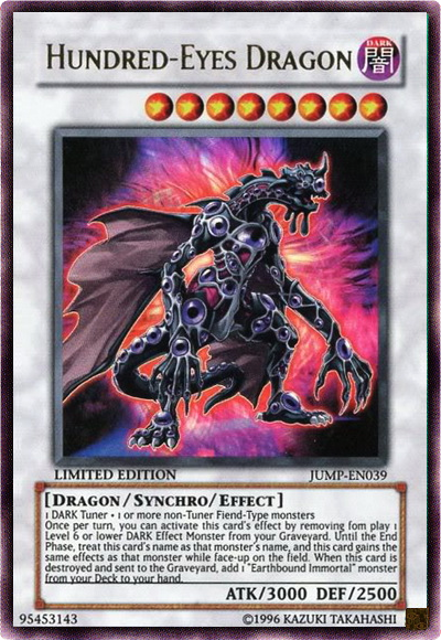 Hundred-Eyes Dragon [JUMP-EN039] Ultra Rare | The CG Realm