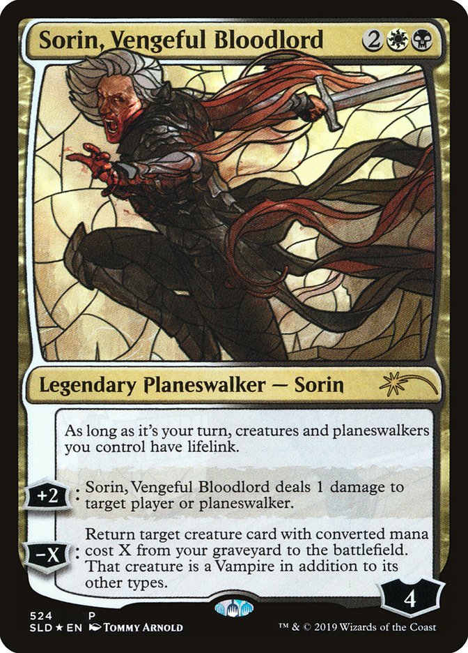 Sorin, Vengeful Bloodlord (Stained Glass) [Secret Lair Drop Promos] | The CG Realm