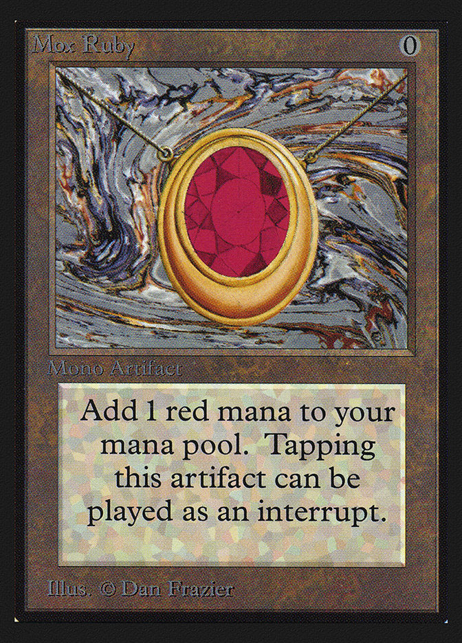 Mox Ruby [International Collectors' Edition] | The CG Realm
