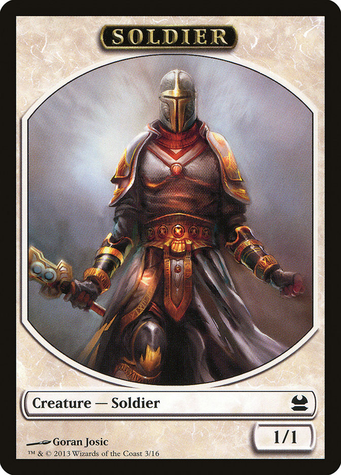 Soldier Token [Modern Masters Tokens] | The CG Realm
