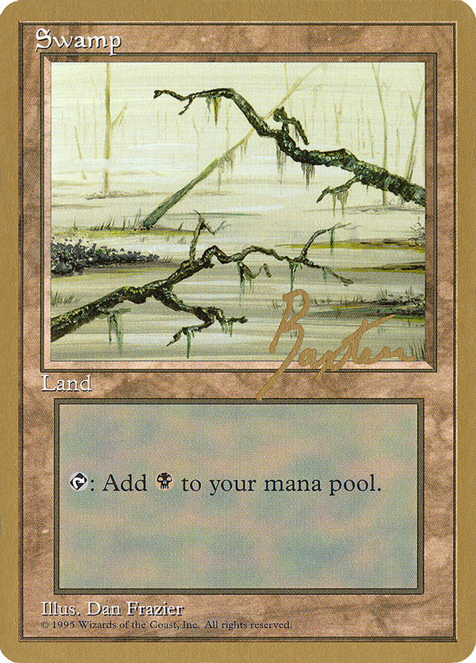 Swamp (gb371) (George Baxter) [Pro Tour Collector Set] | The CG Realm