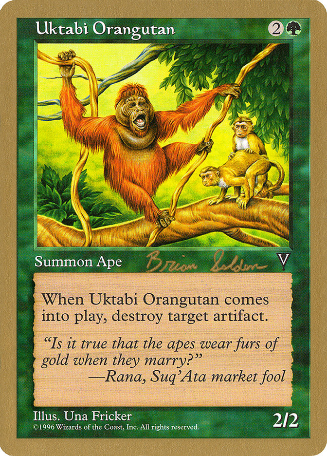 Uktabi Orangutan (Brian Selden) [World Championship Decks 1998] | The CG Realm