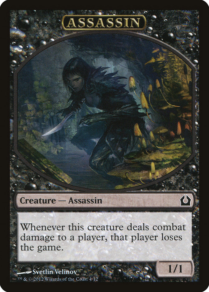 Assassin Token [Return to Ravnica Tokens] | The CG Realm