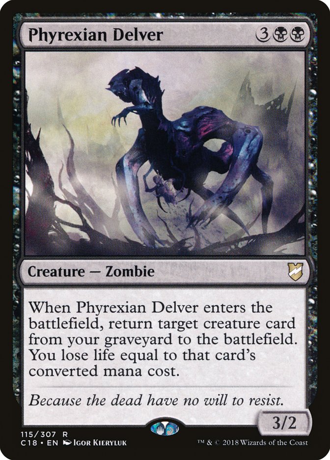 Phyrexian Delver [Commander 2018] | The CG Realm