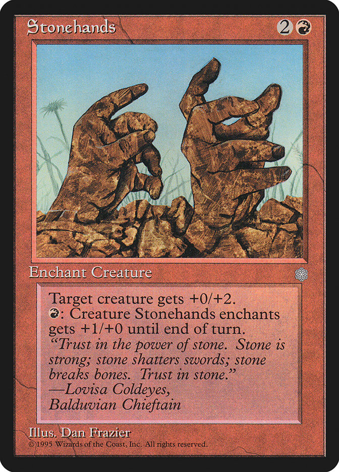 Stonehands [Ice Age] | The CG Realm