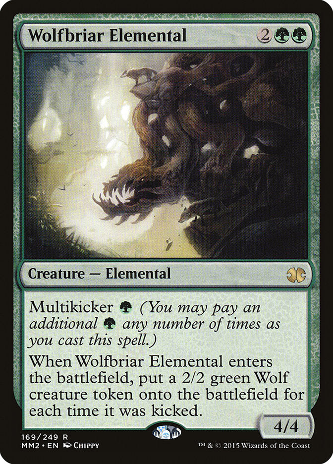 Wolfbriar Elemental [Modern Masters 2015] | The CG Realm