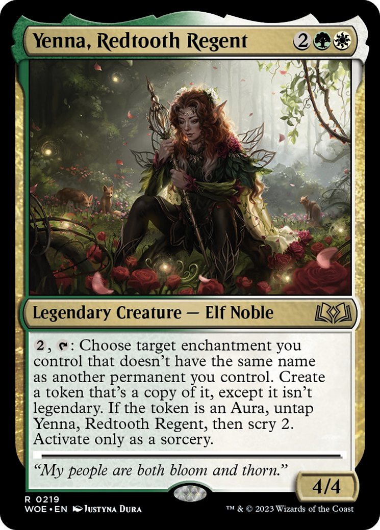 Yenna, Redtooth Regent [Wilds of Eldraine] | The CG Realm