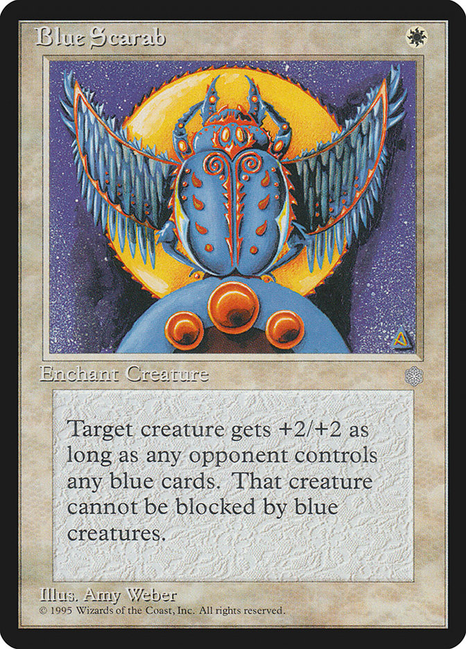 Blue Scarab [Ice Age] | The CG Realm