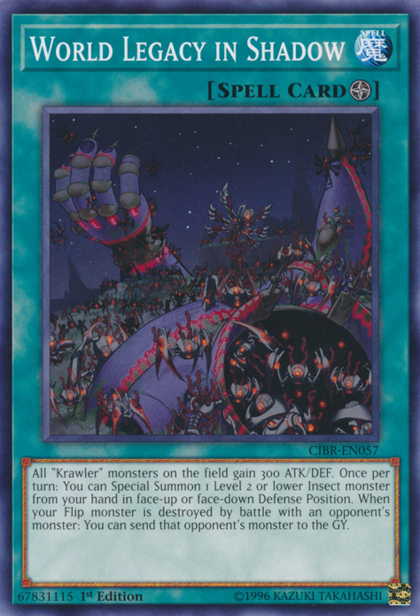 World Legacy in Shadow [CIBR-EN057] Common | The CG Realm