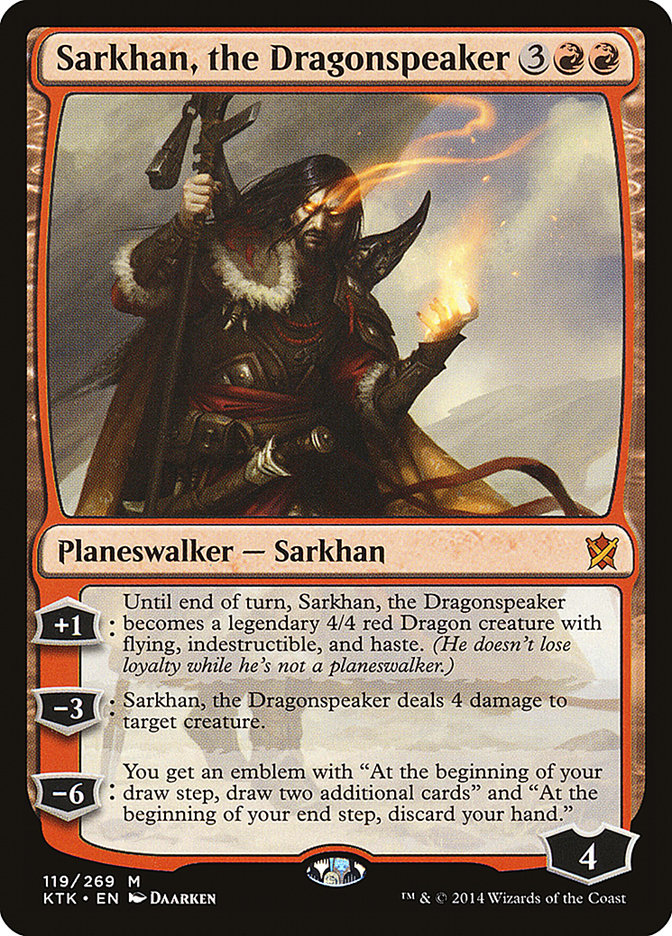 Sarkhan, the Dragonspeaker [Khans of Tarkir] | The CG Realm
