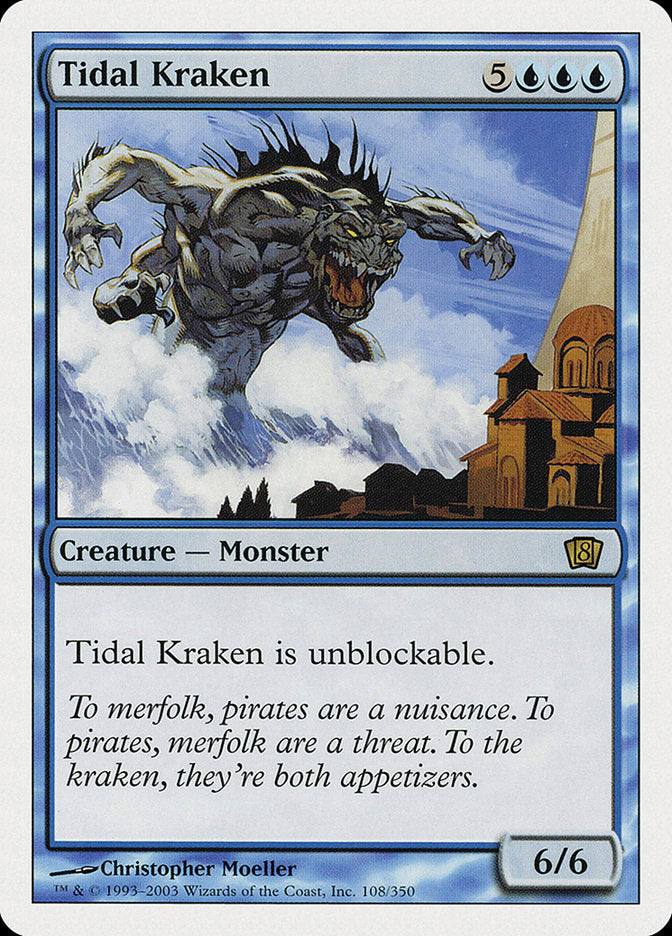 Tidal Kraken [Eighth Edition] | The CG Realm