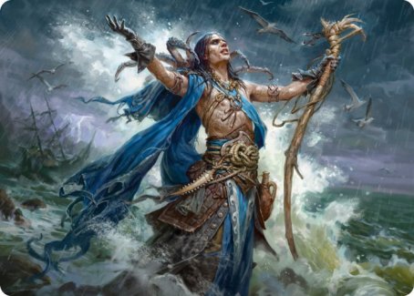 Lier, Disciple of the Drowned Art Card [Innistrad: Midnight Hunt Art Series] | The CG Realm