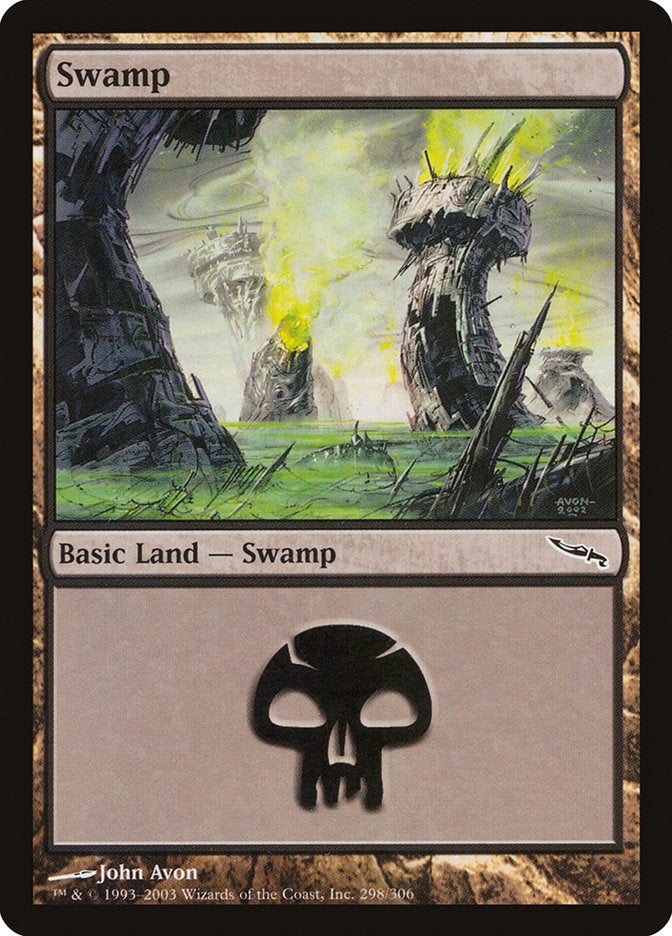 Swamp (298) [Mirrodin] | The CG Realm