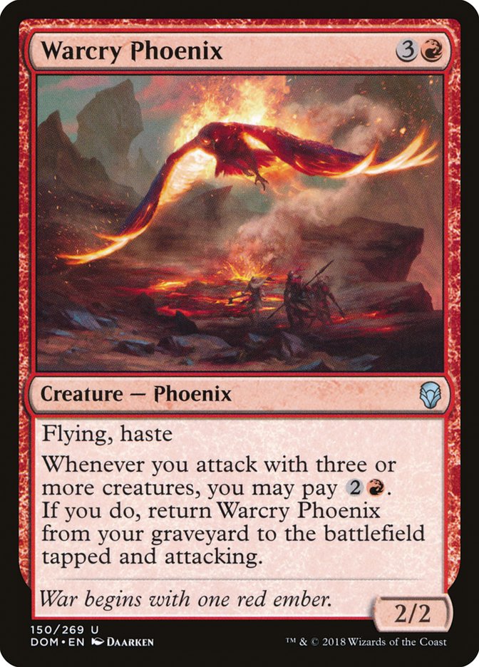 Warcry Phoenix [Dominaria] | The CG Realm