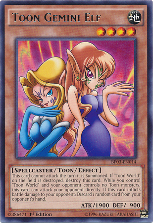 Toon Gemini Elf [BP03-EN014] Rare | The CG Realm