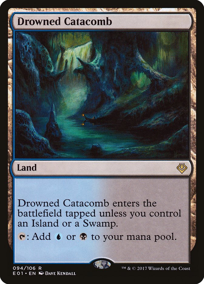 Drowned Catacomb [Archenemy: Nicol Bolas] | The CG Realm