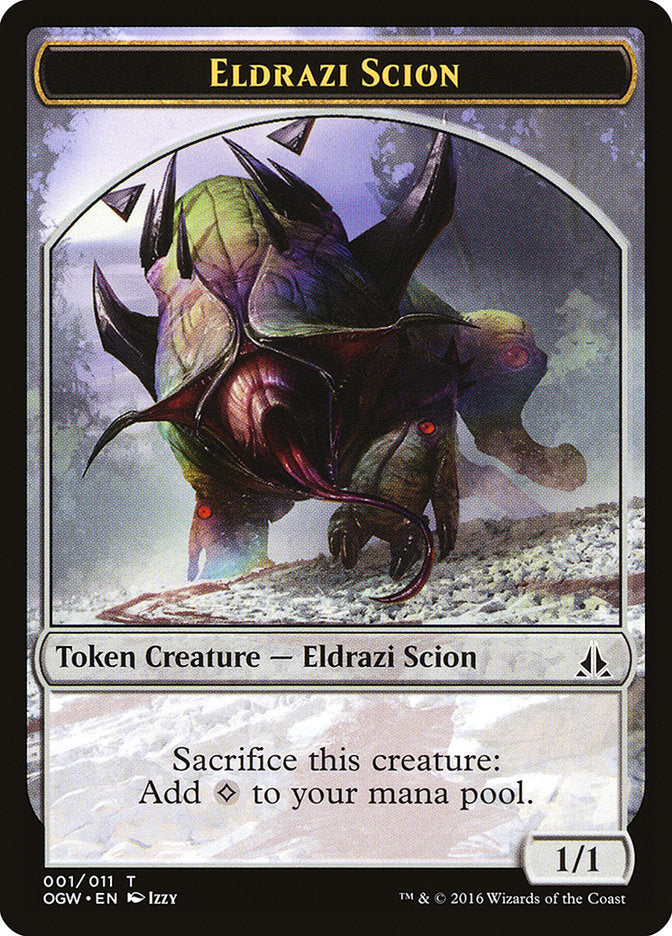 Eldrazi Scion Token (001/011) [Oath of the Gatewatch Tokens] | The CG Realm