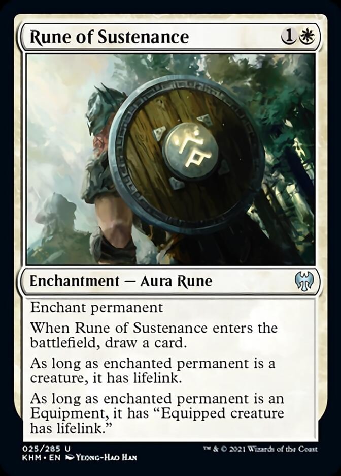 Rune of Sustenance [Kaldheim] | The CG Realm