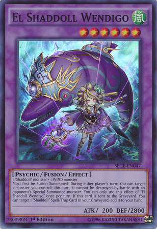 El Shaddoll Wendigo [SECE-EN047] Super Rare | The CG Realm
