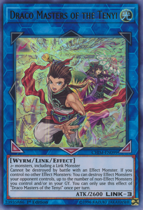 Draco Masters of the Tenyi [CHIM-EN099] Ultra Rare | The CG Realm