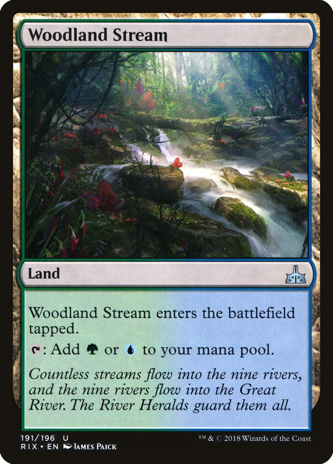 Woodland Stream [Rivals of Ixalan] | The CG Realm