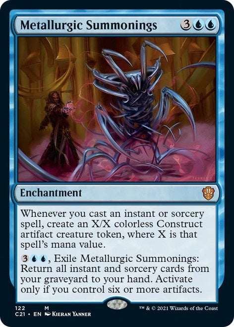 Metallurgic Summonings [Commander 2021] | The CG Realm