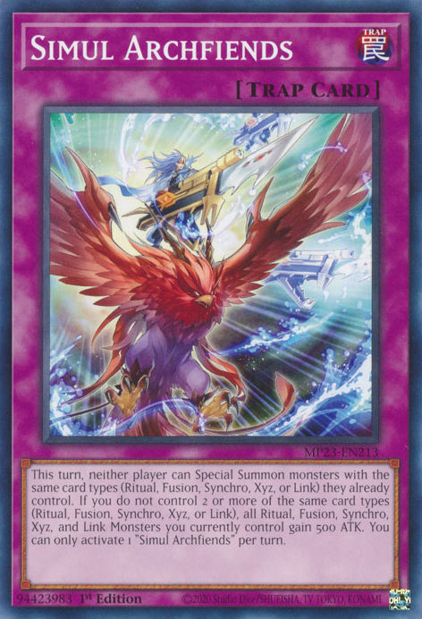 Simul Archfiends [MP23-EN213] Common | The CG Realm