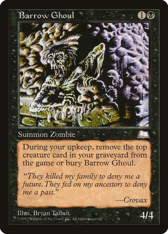 Barrow Ghoul [Weatherlight] | The CG Realm