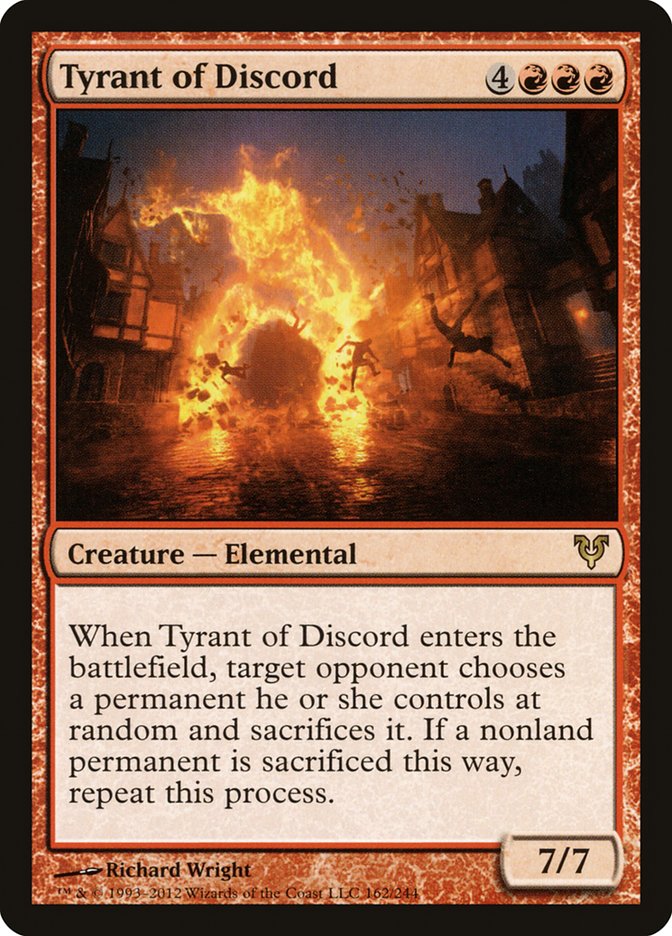 Tyrant of Discord [Avacyn Restored] | The CG Realm