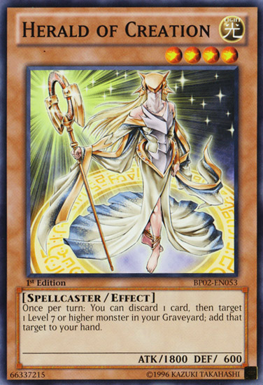 Herald of Creation [BP02-EN053] Common | The CG Realm