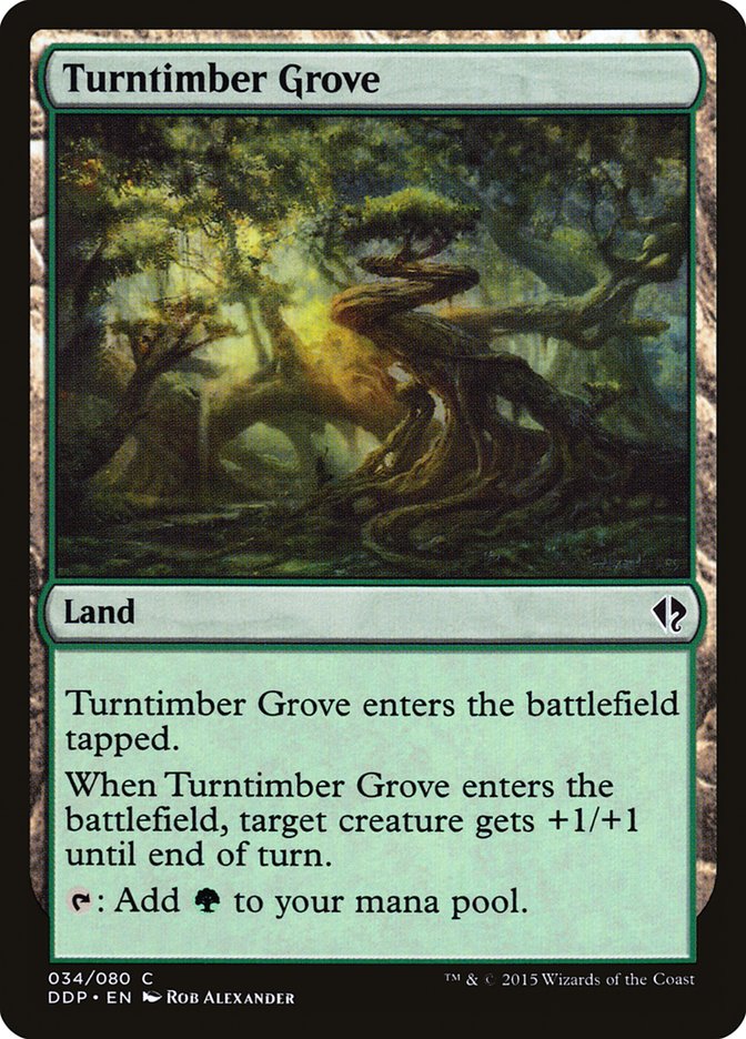 Turntimber Grove [Duel Decks: Zendikar vs. Eldrazi] | The CG Realm