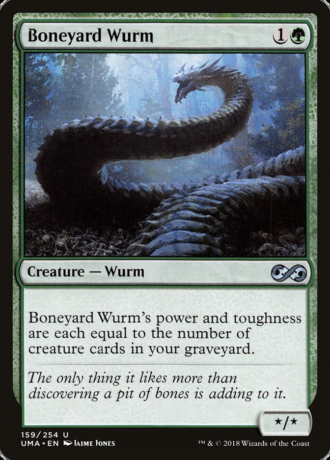 Boneyard Wurm [Ultimate Masters] | The CG Realm