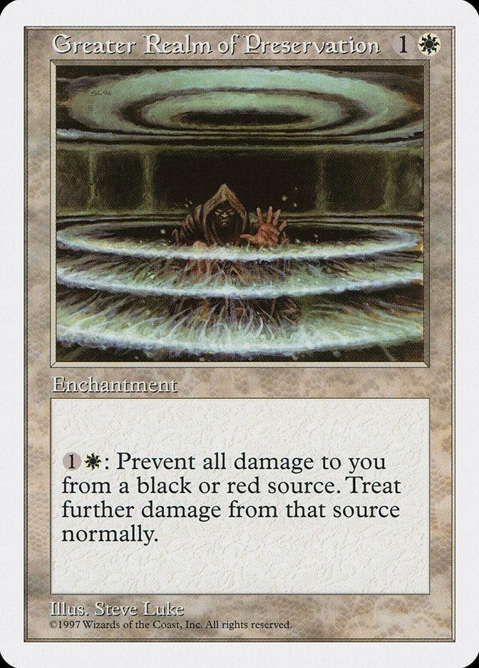 Greater Realm of Preservation [Fifth Edition] | The CG Realm