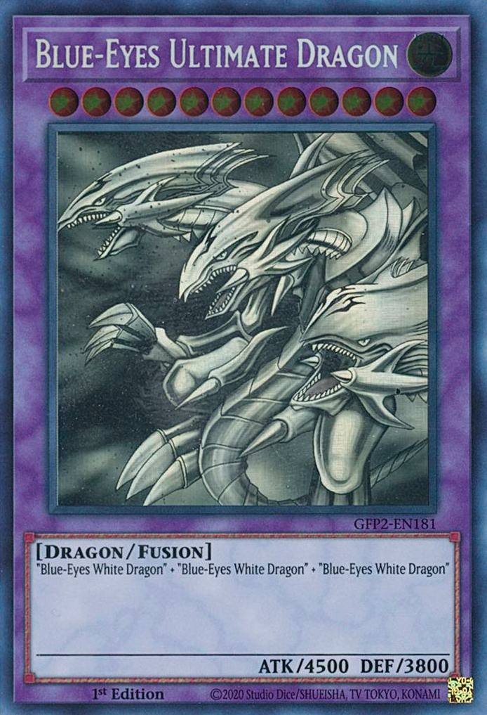 Blue-Eyes Ultimate Dragon [GFP2-EN181] Ghost Rare | The CG Realm
