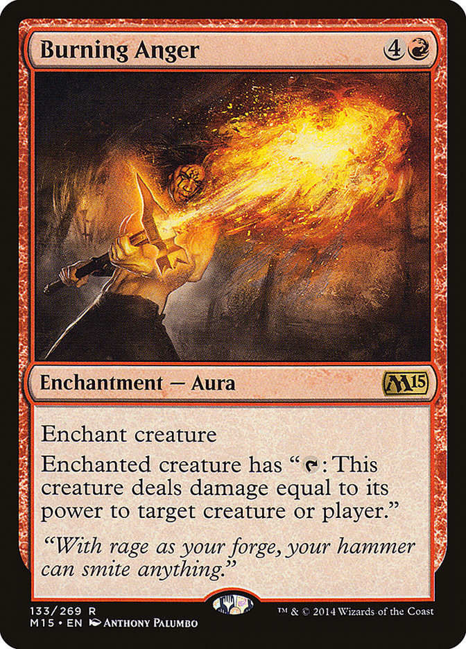 Burning Anger [Magic 2015] | The CG Realm