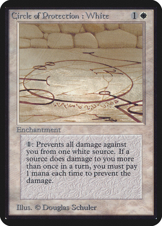 Circle of Protection: White [Alpha Edition] | The CG Realm