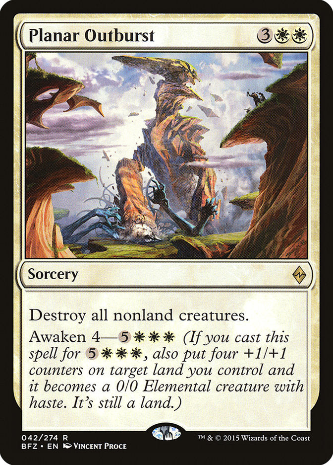 Planar Outburst [Battle for Zendikar] | The CG Realm