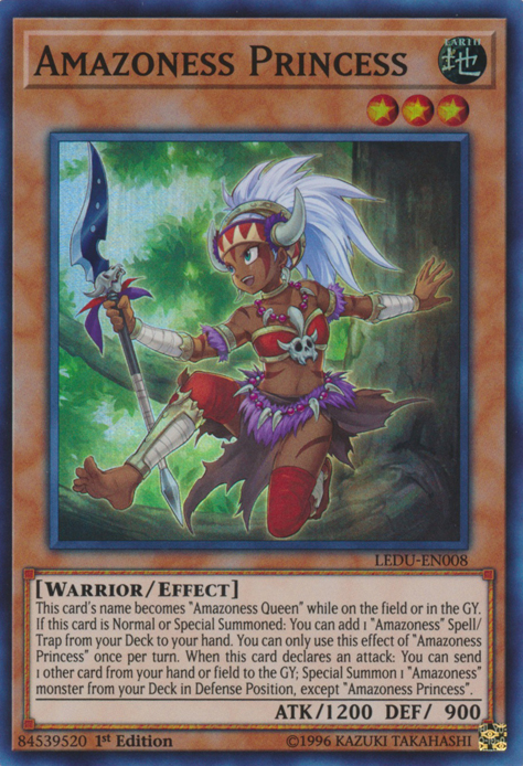 Amazoness Princess [LEDU-EN008] Super Rare | The CG Realm
