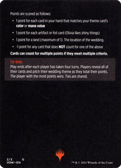 Vampire Wedding Planner (Magic Minigame) [Innistrad: Crimson Vow Minigame] | The CG Realm