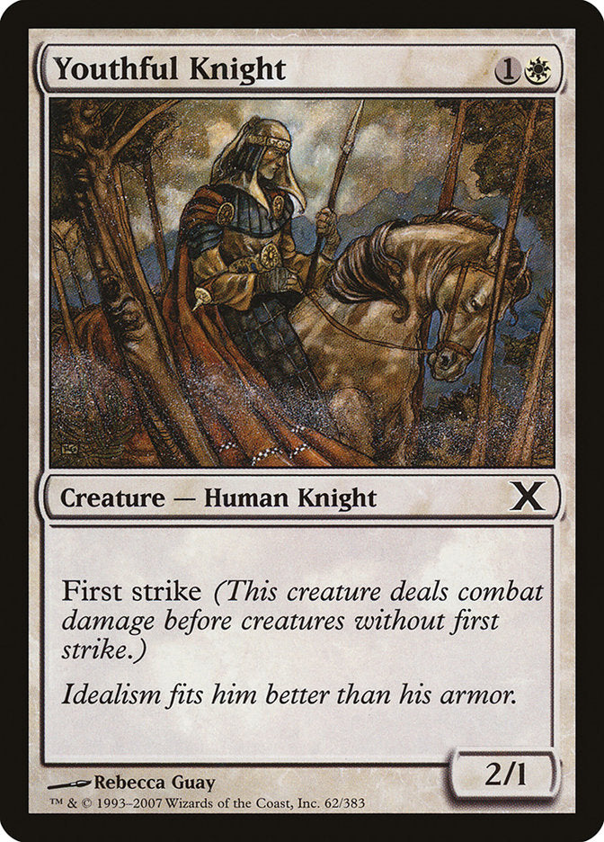 Youthful Knight [Tenth Edition] | The CG Realm