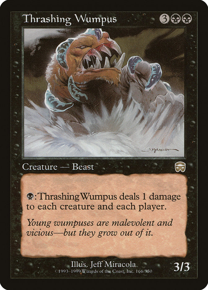 Thrashing Wumpus [Mercadian Masques] | The CG Realm