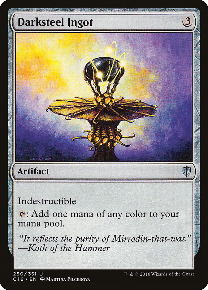Darksteel Ingot [Commander 2016] | The CG Realm