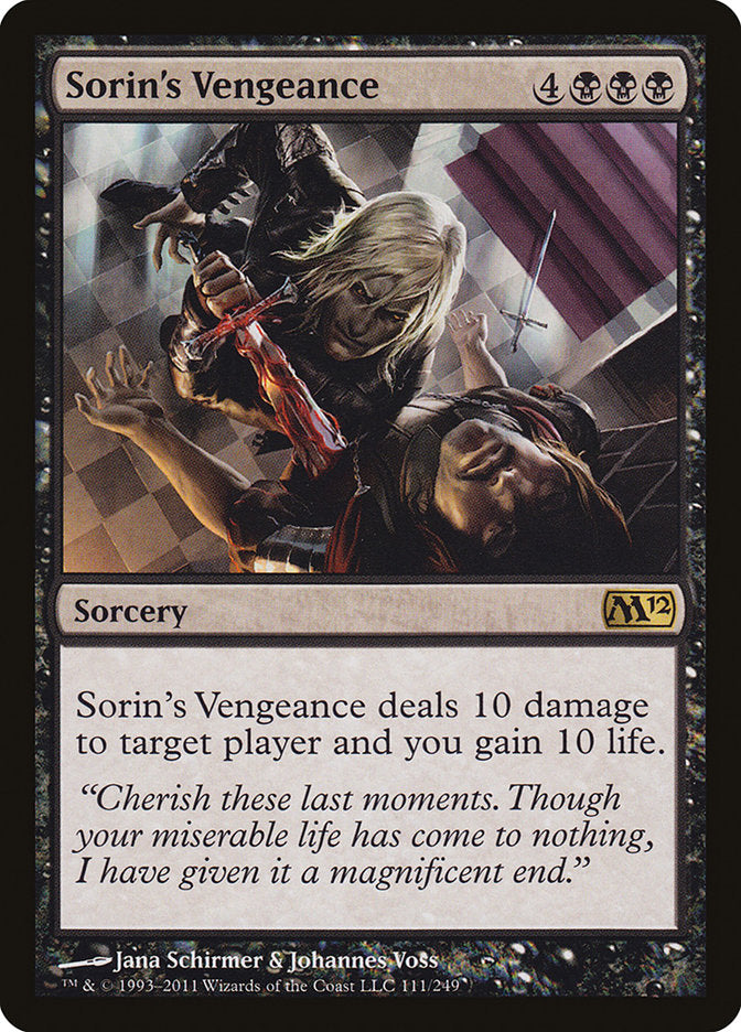 Sorin's Vengeance [Magic 2012] | The CG Realm