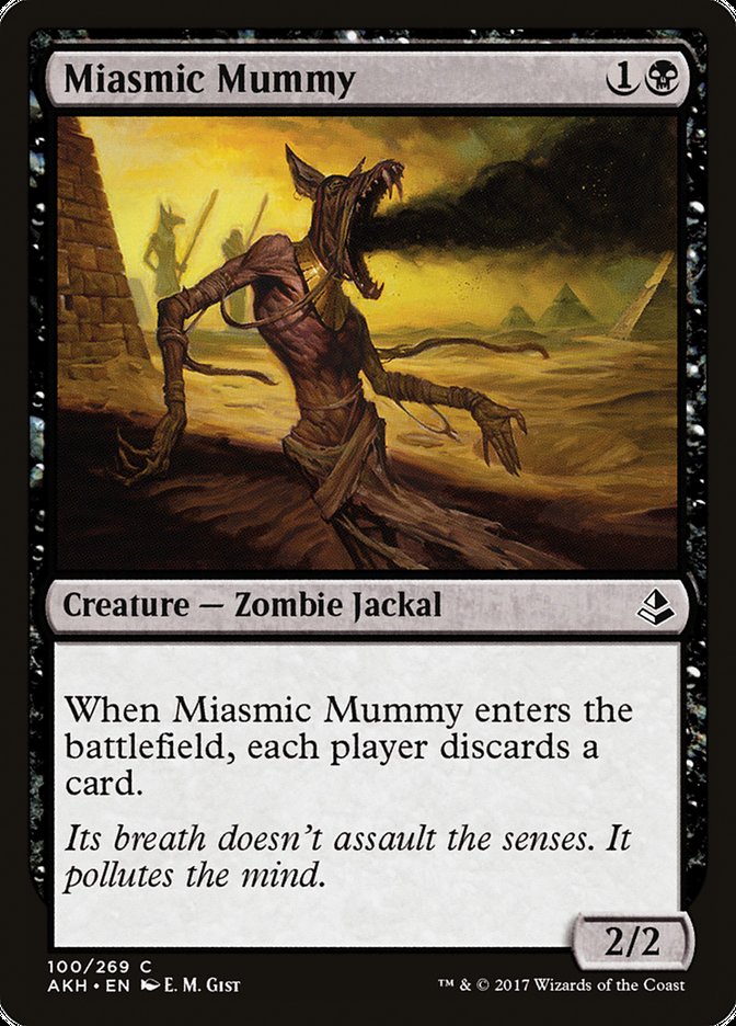 Miasmic Mummy [Amonkhet] | The CG Realm