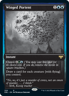 Winged Portent [Innistrad: Double Feature] | The CG Realm