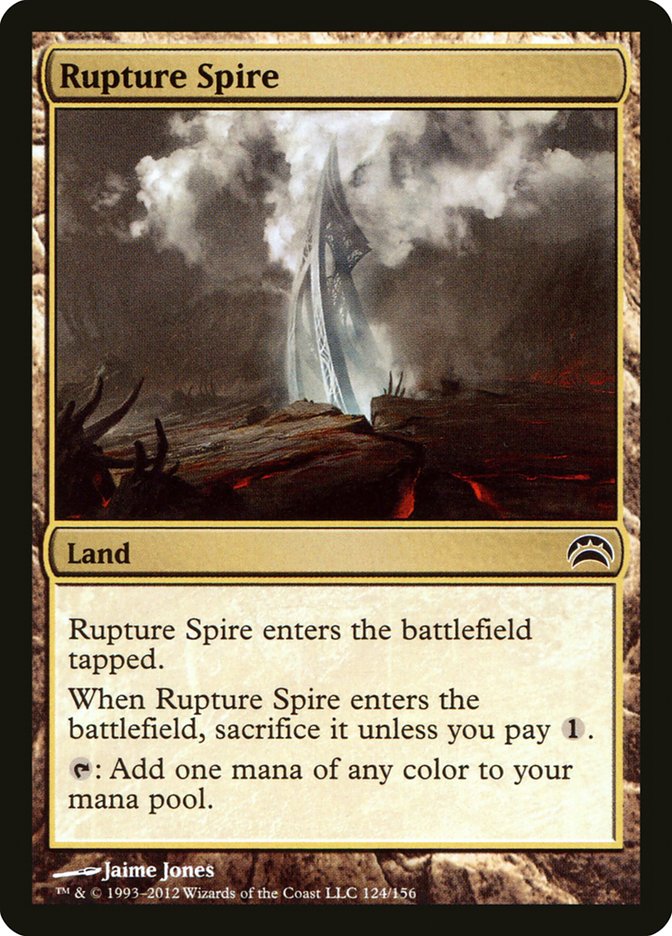Rupture Spire [Planechase 2012] | The CG Realm
