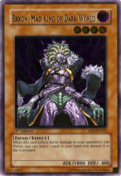 Brron, Mad King of Dark World [EEN-EN022] Ultimate Rare | The CG Realm