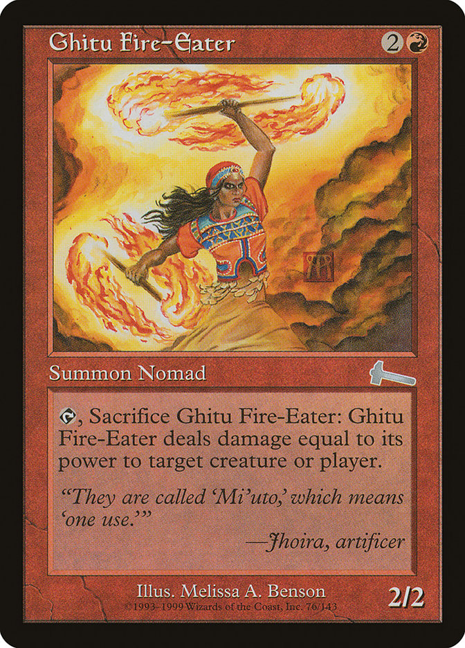 Ghitu Fire-Eater [Urza's Legacy] | The CG Realm